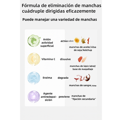 Quitamanchas portàtil con cepillo